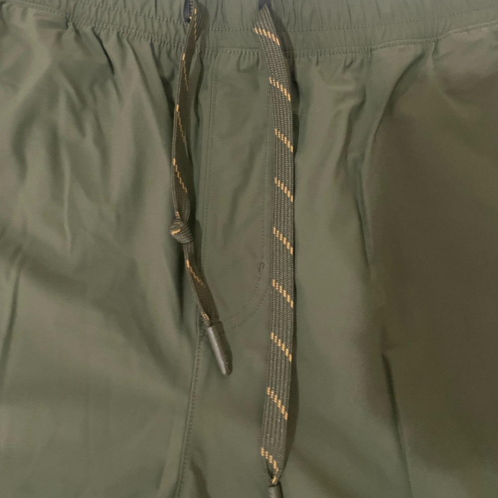 RHONE Olive Green Performance Drawstring Shorts - image 5